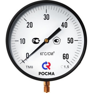 Манометры Росма котловые